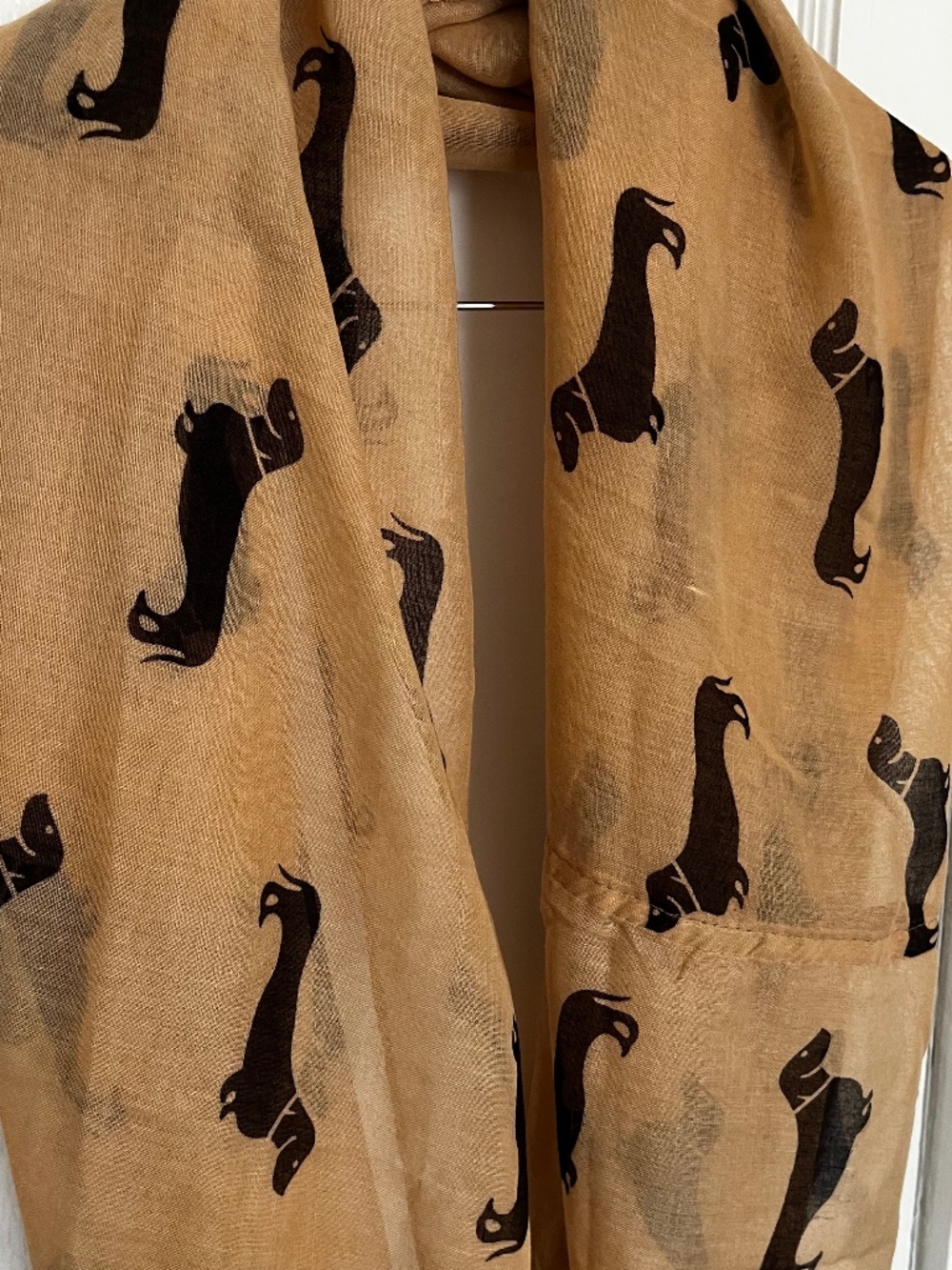 Dachshund Infinity Scarf